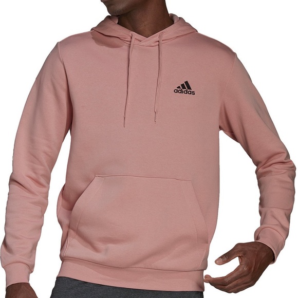 adidas Shirts Adidas Mens Feel Cozy Essentials Fleece Pullover